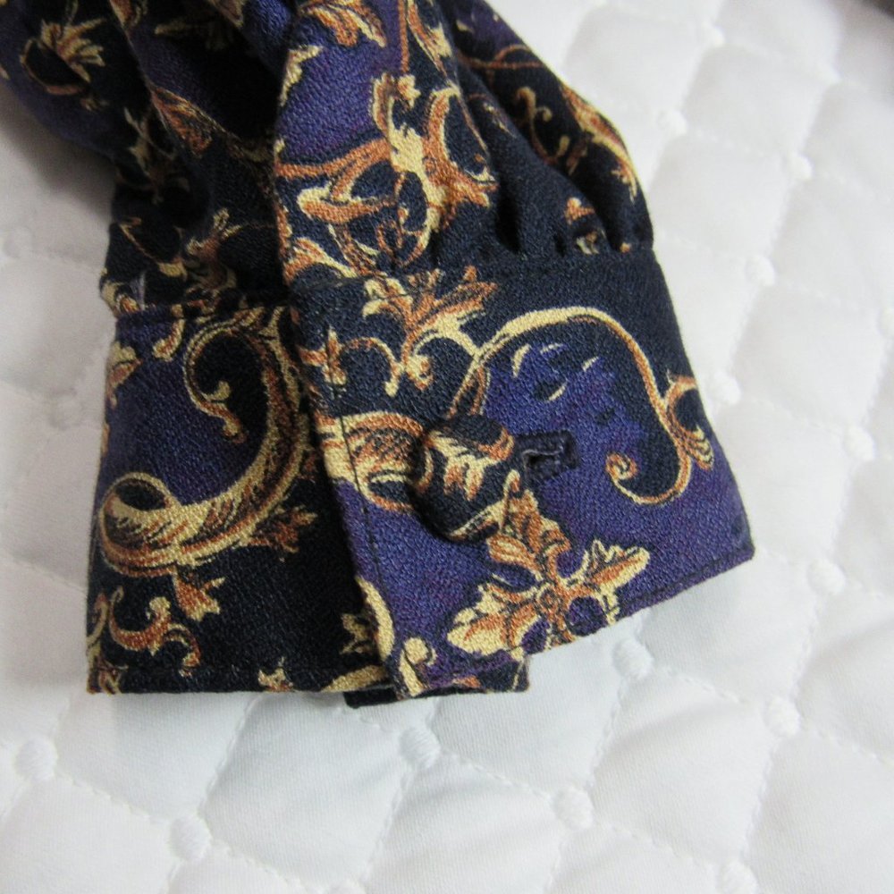 Patterned Talbots Button Up Blouse - Picture 7 of 10